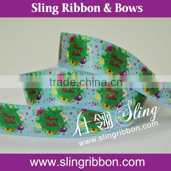 Wholesale Printed Ribbon For Easter's Day Decoration