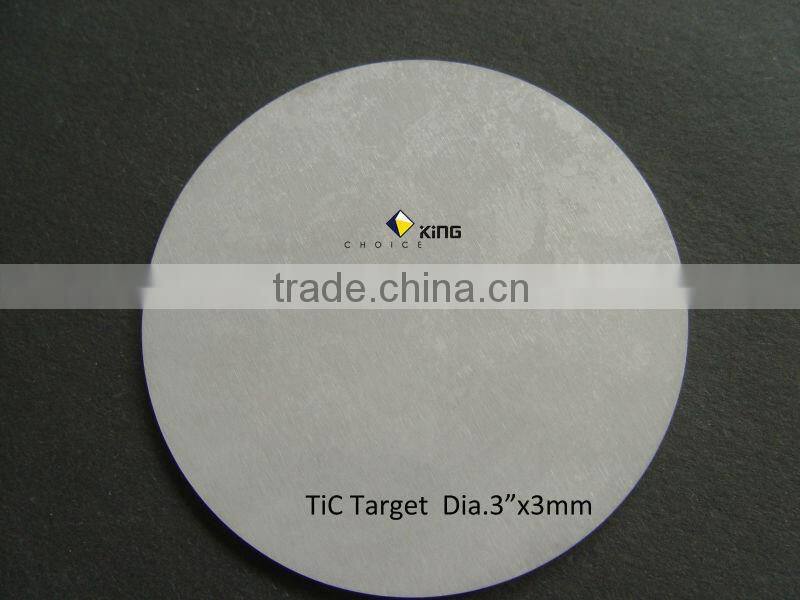 TiC sputtering target