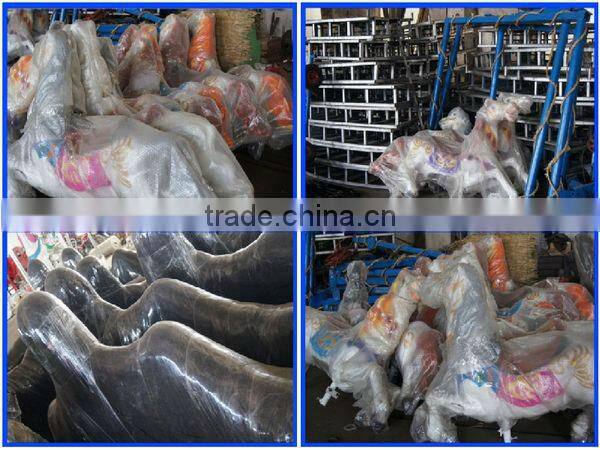 Playground theme park rides - 3 seats mini carousel