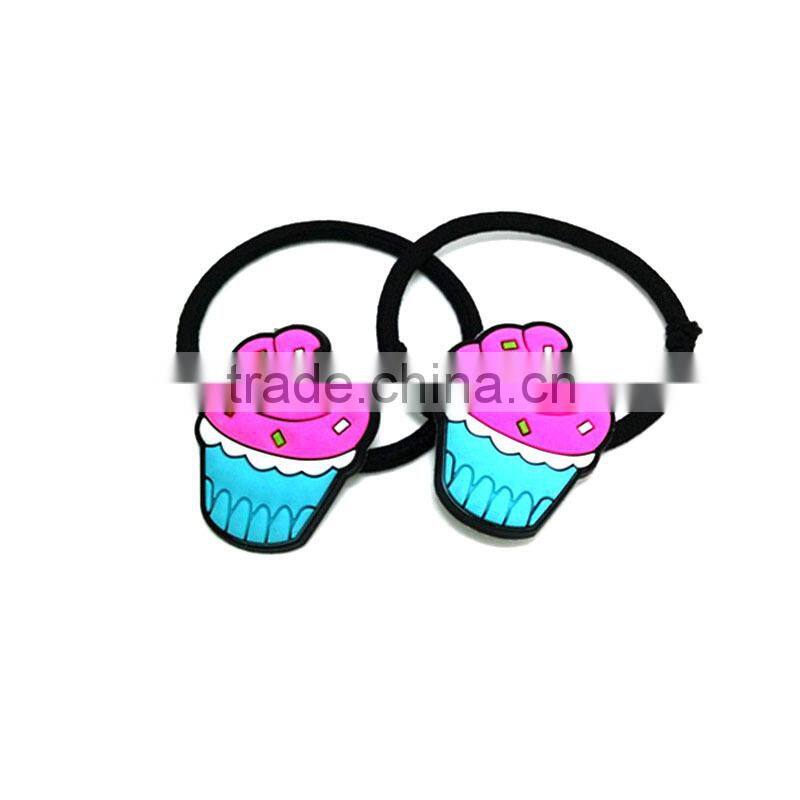 Cute kids hair ring plastic custom hair bands for men