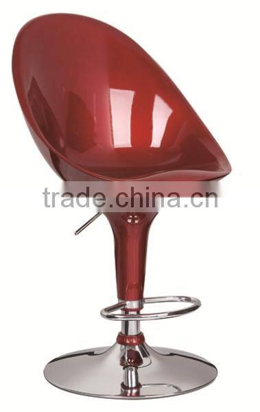 HC-K125 Morder Red Plastic Shower Stool in Bar
