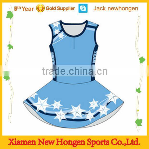 oem sublimated netball unIforms cheap price