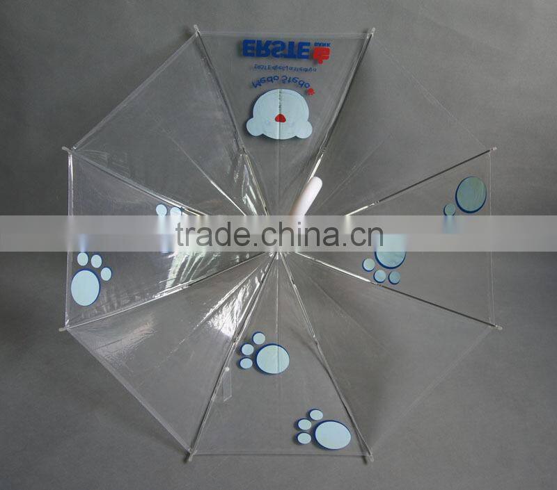 Automatic kid umbrella rain transparent umbrella