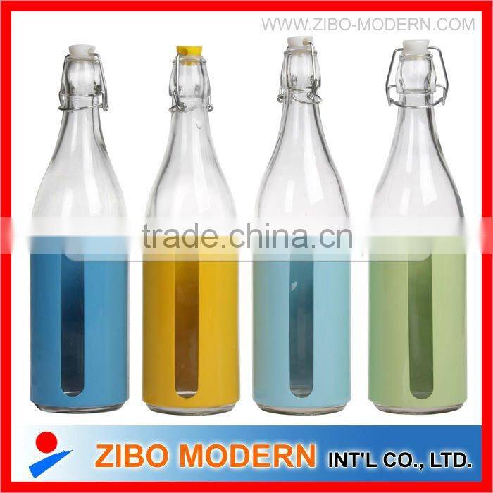 wholesale glass milk bottle