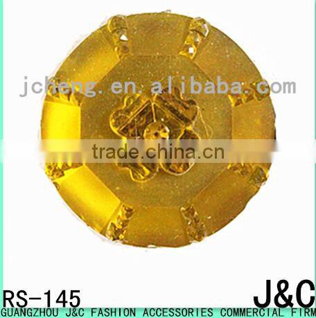 colorful heart shape resin stone