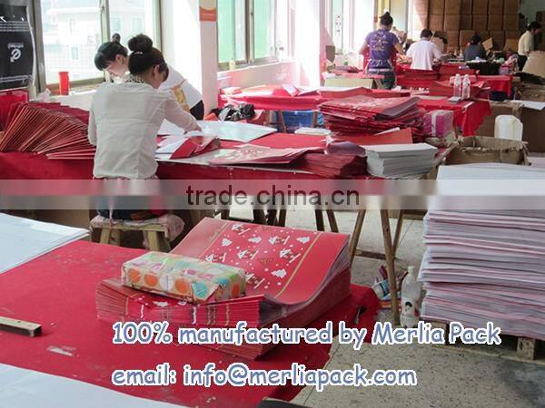Chocolates Carrier Bags Hot Cafe Candy Die Cut Handle Paper Packaging Euro Totes Bags
