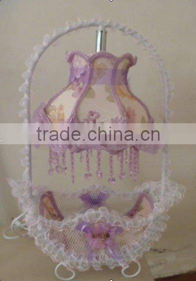 Crystal bead table lamp for Bedroom