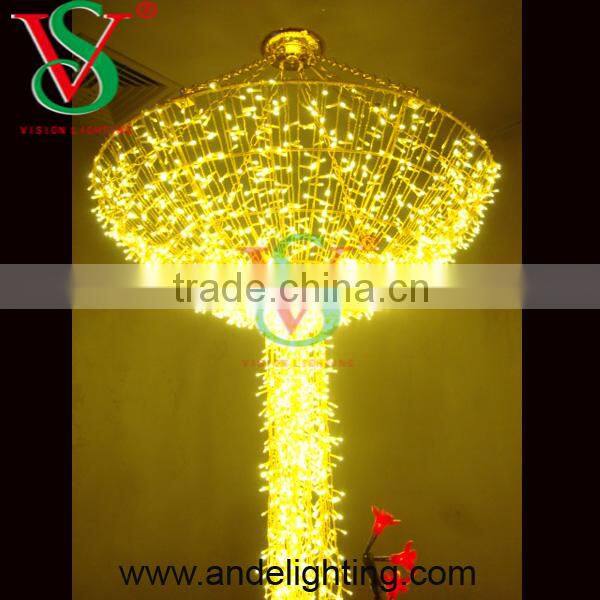 3M Hot sale christmas party wedding decoration ceiling curtain light