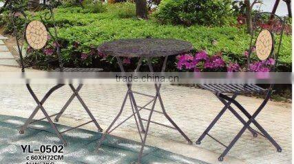 IRON MOSAIC BISTRO MESH FURNITURE