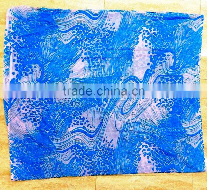 Summer lady polyester chiffon sexy beach pareo & scarves 2016
