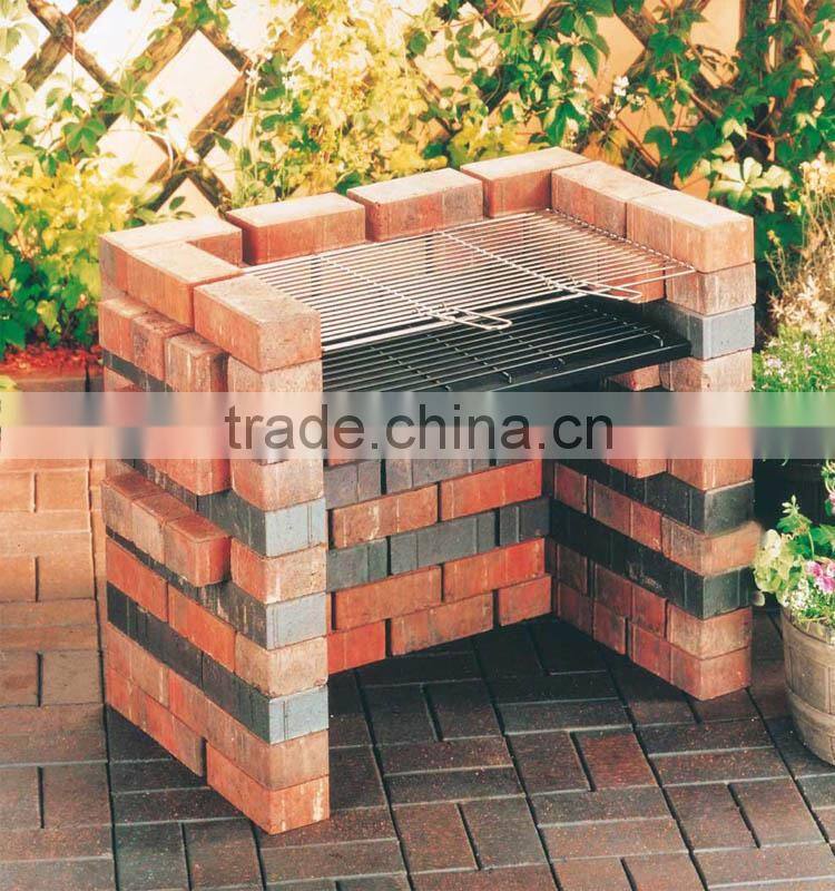 KEYO Square garden DIY bbq grill with tray