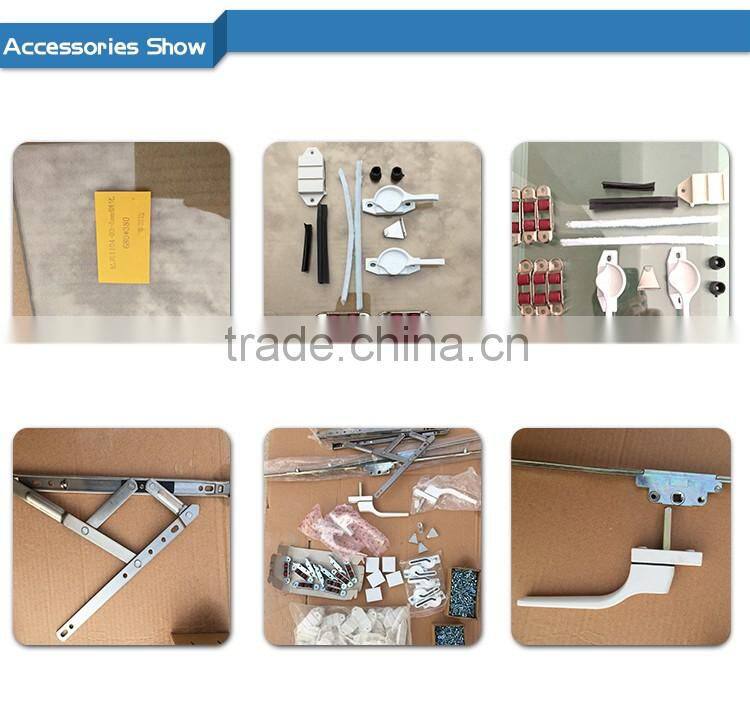 2016 New low price aluminium window grill frame design