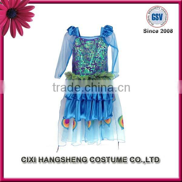 Wholesale Cheap Children Peacock Halloween Costumes