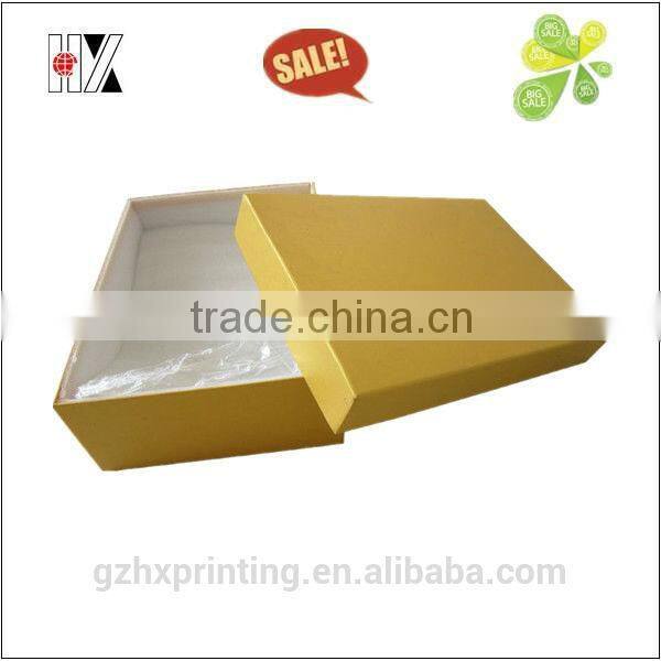 2015 Factory Price Customized Matt E-flute paper box with lid