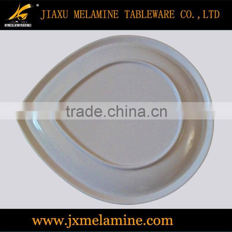 8"melamine white samll dish