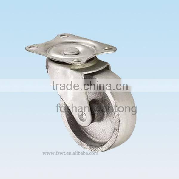 1.5-3 Inch Cast Iron Rubber Wheel Caster