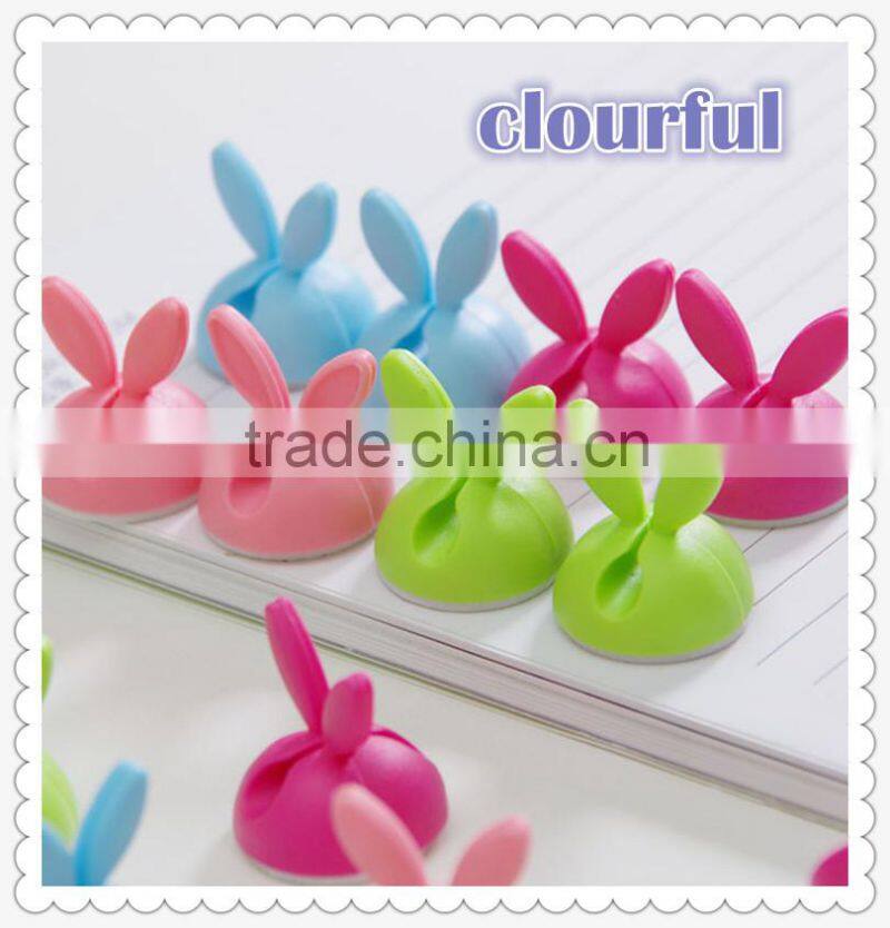Wholesale eco-friendly silicone mini cable winder for mouse/earphone