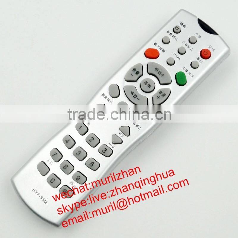 ZF White 63 Keys H910 Universal Remote Control for Haier LED/LCD TV directly use no need to set