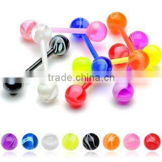 Surgical steel unique labret studs body piercing jewelry