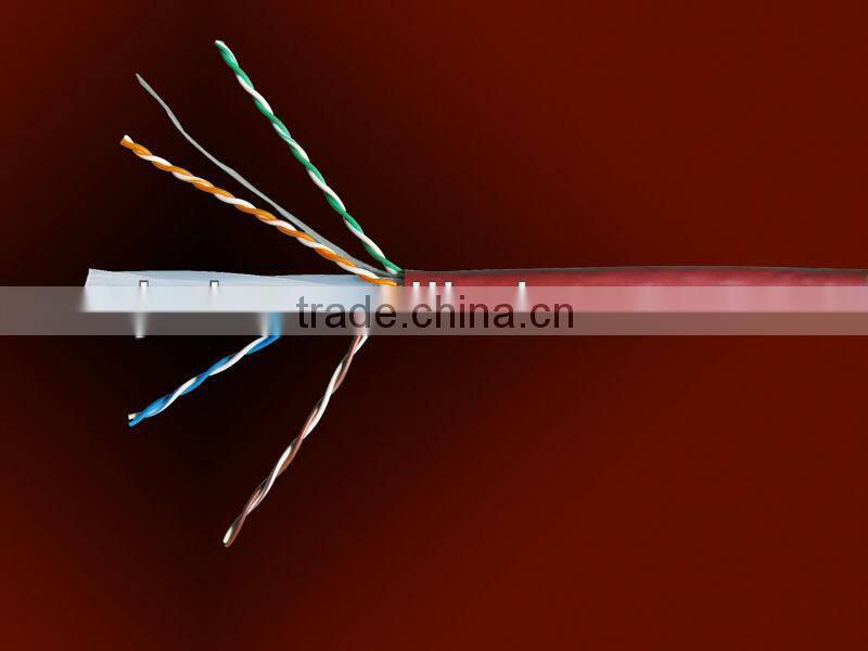 UTP/FTP/SFTP CAT6 LAN CABLE WITH CE & ROHS CERTIFICATION NETWORK CABLE