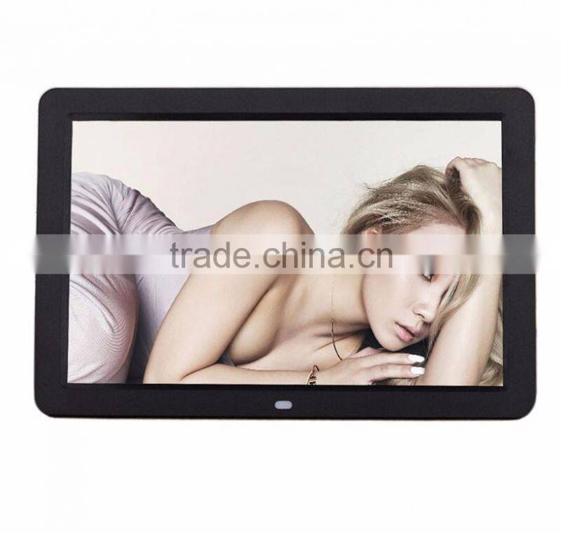 Cheap price 12 inch internal battery digital photo/foto/image frame for promotion