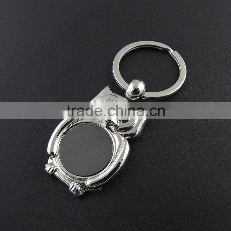 Custom rubber name 3d keychains owl keychain