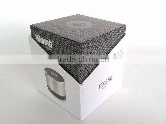 Custom logo rigid cardboard box/luxury set-up box