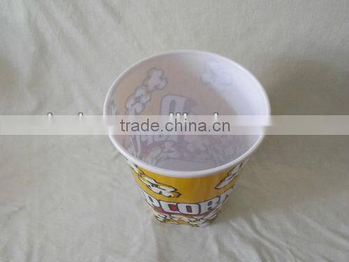 durable Square bottom Plastic Popcorn Cup