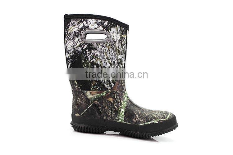 Made in china Removable rubber men fashion rubber rain boots