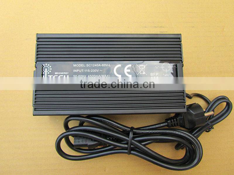 aluminum charger 48V4A HP li-ion battery charger