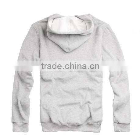 2012 autumn Mens casual comfortable autumn fleece jacket with cotton and polyester material