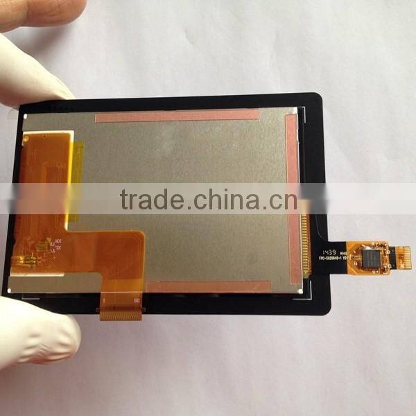 Portrait tft lcd 3.5'' touch screen lcd tft display with rgb+spi