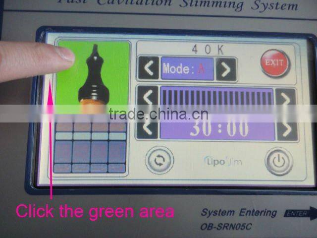 Cavitation+vacuum+RF slimming equipment