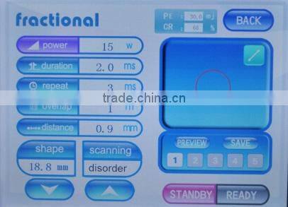 professional popular fractional co2 laser medical / co2 laser parts