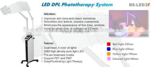 LED phototherapy equipment led light therapy machine for acne treatment