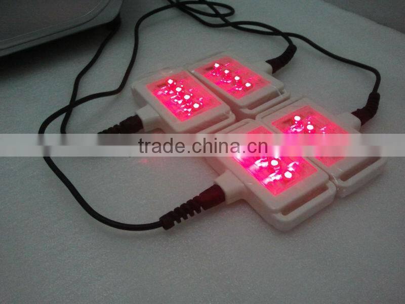 Top quality 4 big and 2 small pads affordable portable laser