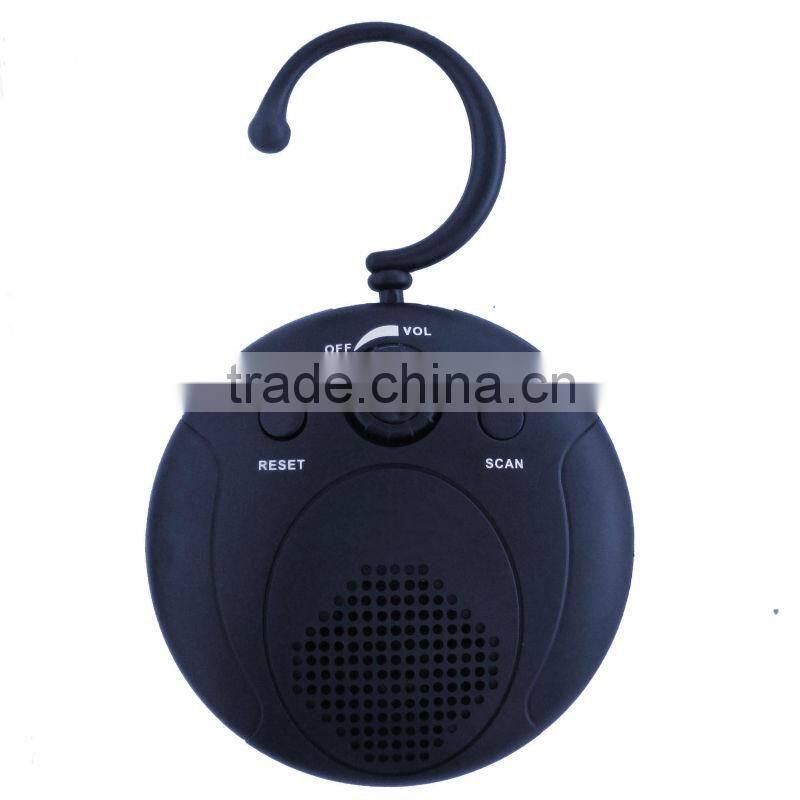 hanging shower radio fm