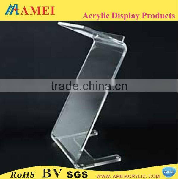 Bespoke high grade clear acrylic church pulpit