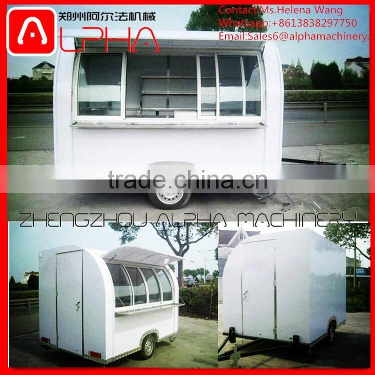 China Commercial Food Cart/Mobile Fast Food Truck
