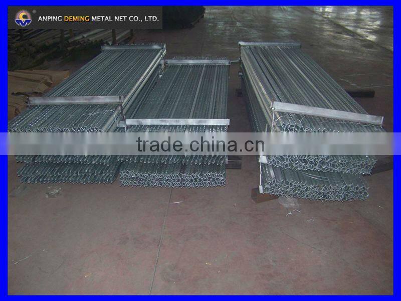 DM factory Hot-dipped Galvanized Y fence metal posts for farm