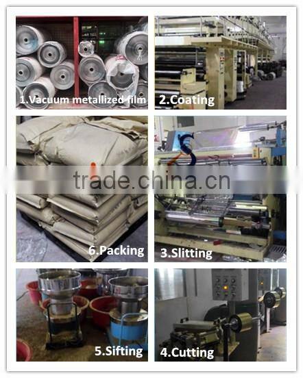 Industrial gold fine Glitter Powder kg for wall paint