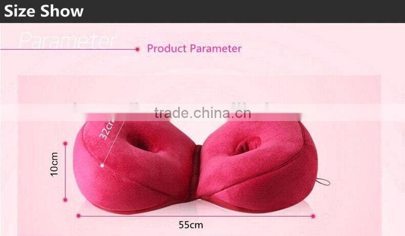 Shredded Memory Foam Hip Up Orthopedic Seat Cushion