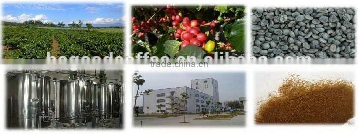 Spray dried instant coffee