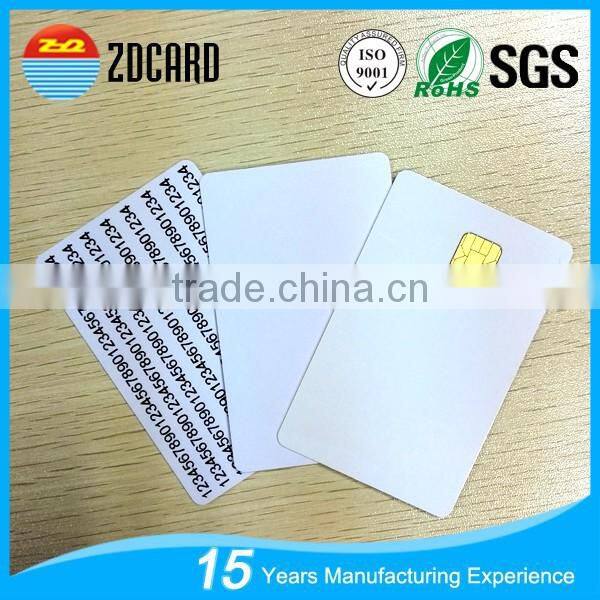 Competitive Price Blank Printable Smart Contact PVC Card