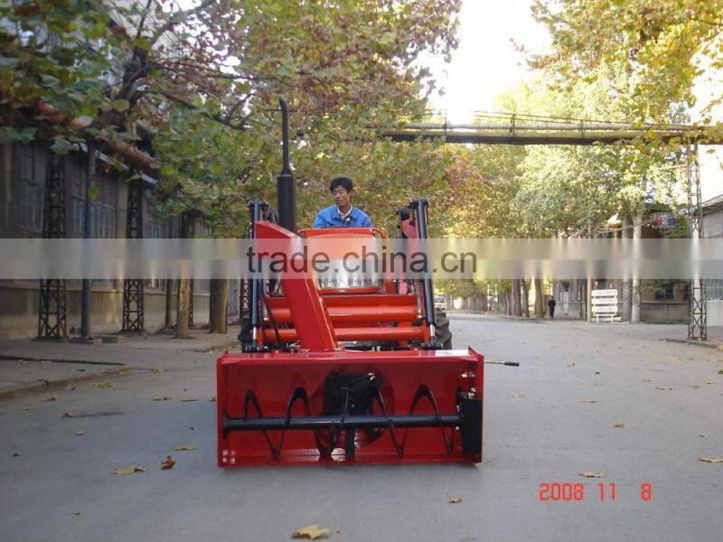 HOT PAINTING TRACTOR MOUNTED SNOW BLOWER