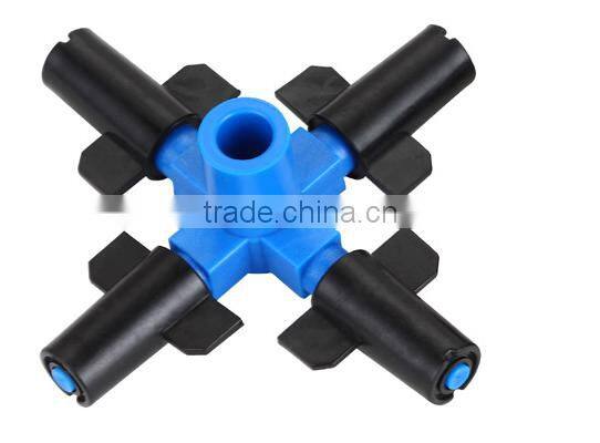 Fogger irrigation for vegetables,four nozzle fogger irrigation