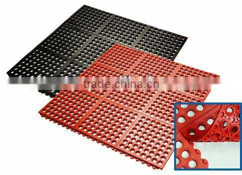 rubber hole mats