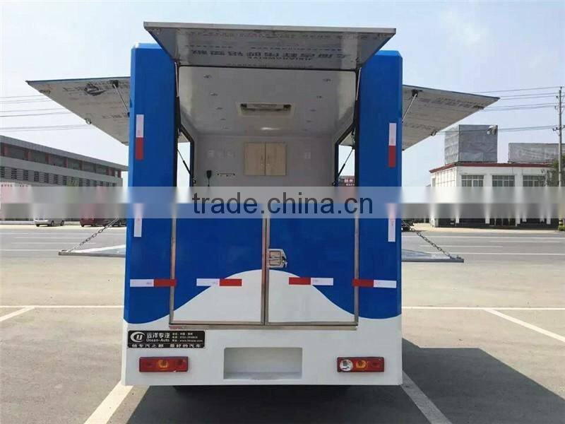 Foton mini mobile food truck for sale in malaysia