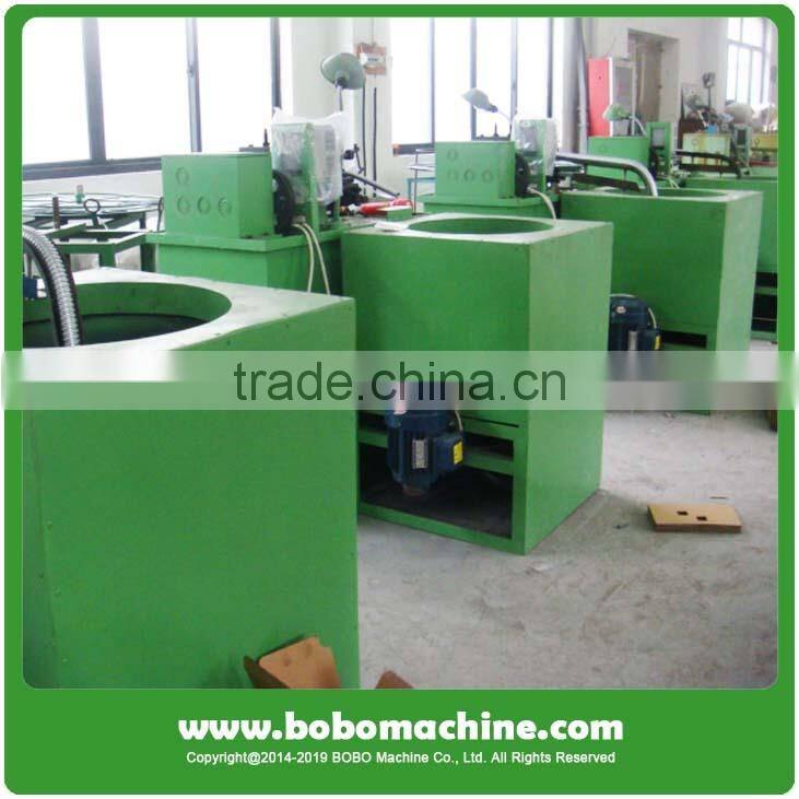 Single lock flexible metal hose machine