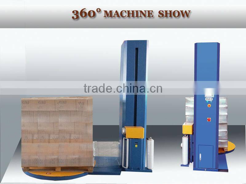 Good Quality pallet stretch wrapping machine with full details